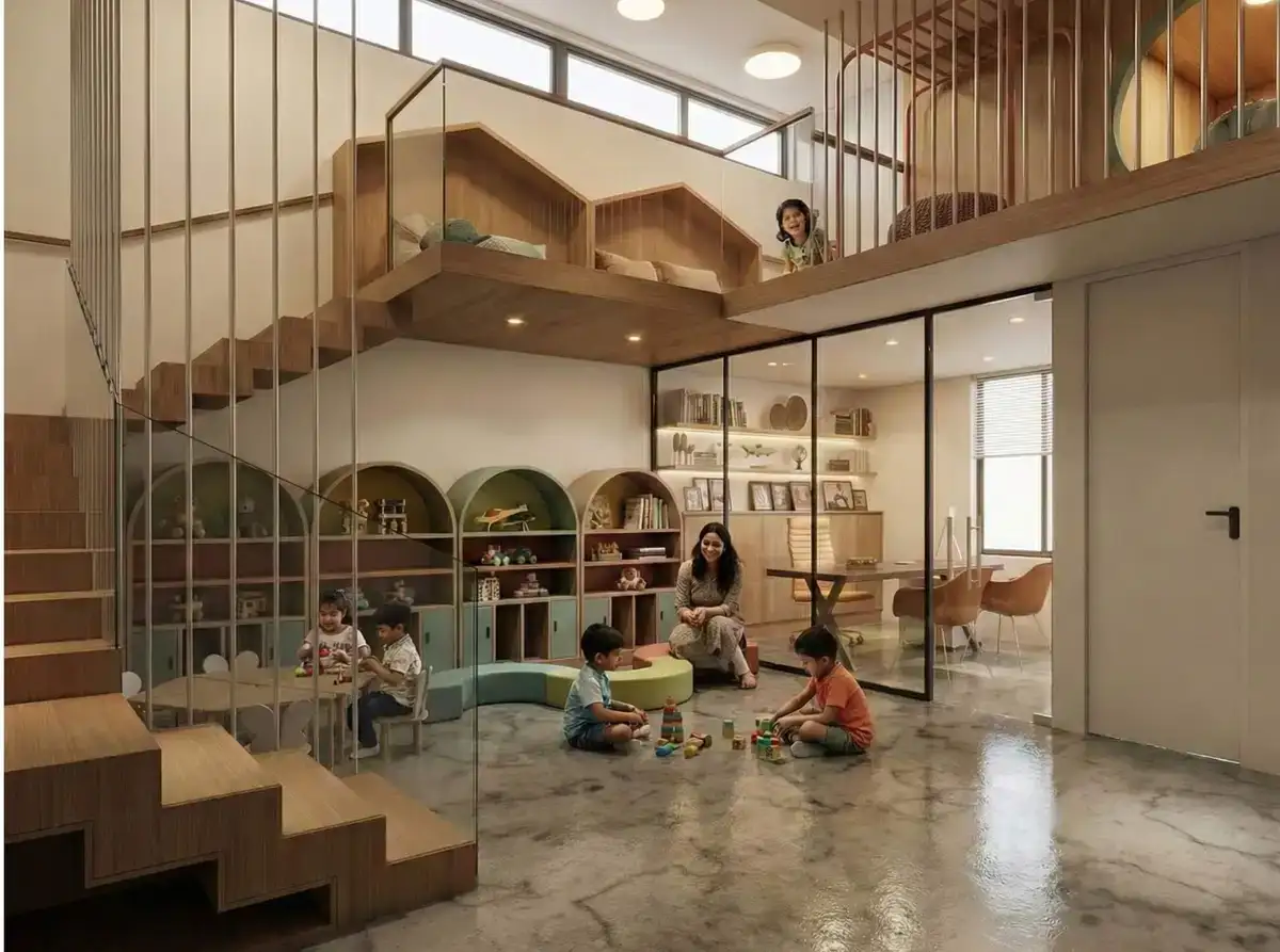 Children's activity room